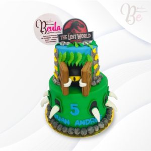 Torta jurassic park