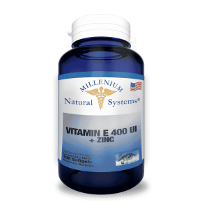 Vitamin E 400 IU + Zinc 100 Softgels