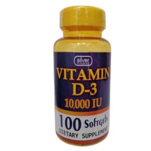 Vitamina D3 10.000iu 100 Softgels Silver