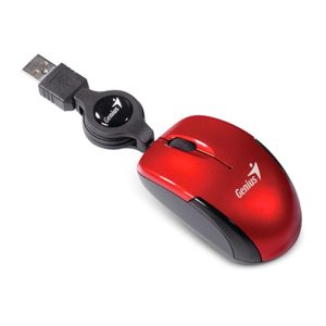 31010100103/125103 MOUSE RETRACTIL ROJO