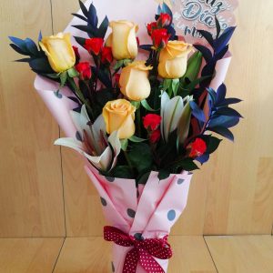 Detalle Bouquet de rosas