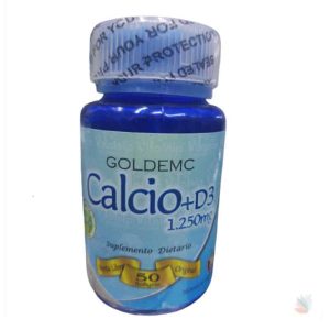 Calcio + D3 Goldemec 50 Softgels
