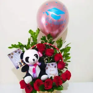 Arreglo Floral  en canasto