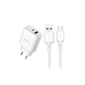 Cargador de Pared Oraimo Blanco Power Cube 3 PD 3.0 QC 3.0