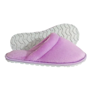 Pantuflas Babuchas Dama Piel Conejo Azul Oscuro 3 » Marketplace Colombia