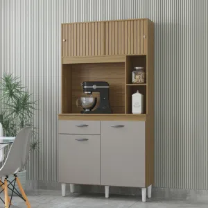 Colombia Marketplace Alacena Duda 90 Damasco Acanalado off White