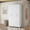 Colombia Marketplace Closet mobi 4 puertas blanco