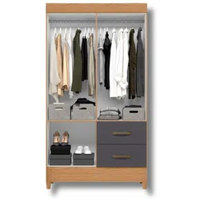 Colombia Marketplace Closet Mobi 4 Puertas Titanium 2