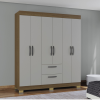 Colombia Marketplace Closet toquio 6p2c castaño of white