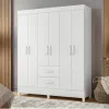 Colombia Marketplace Ropero Mobi 6 Puertas Blanco Biflex