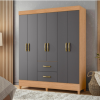 Colombia Marketplace Ropero mobi 6 puertas titanium