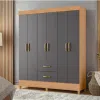 Colombia Marketplace Ropero Mobi 6 Puertas Titanium