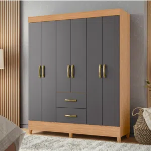 Colombia Marketplace Ropero mobi 6 puertas titanium