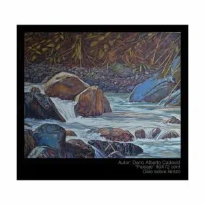 Colombia Marketplace Óleo Sobre Lienzo Paisaje Arte Consuelo Cadavid