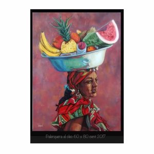 Colombia Marketplace Palenquera pintura al óleo consuelo cadavid