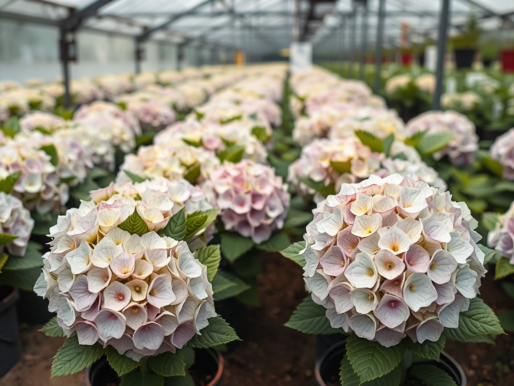 Colombia Marketplace Flores balverde hydrangeas