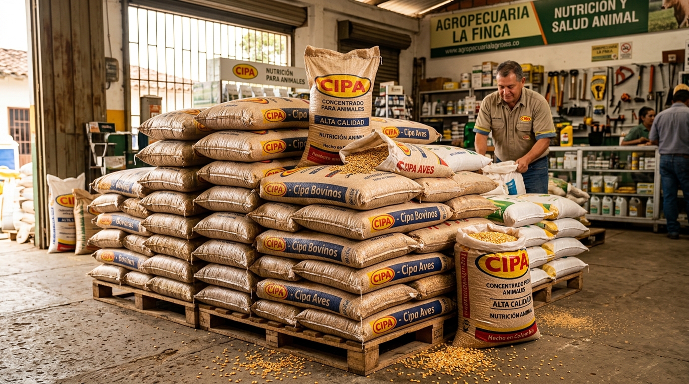 Distribuidor Cipa - Alimento balanceado concentrados para animales