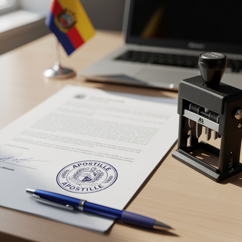 Apostillar documentos Colombia