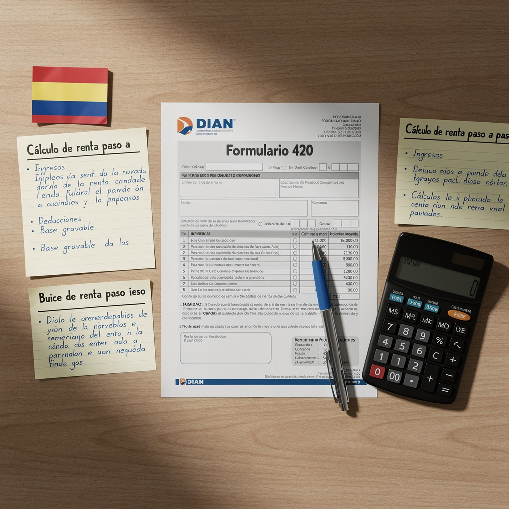 Calcular Impuesto De Renta Colombia Paso a Paso