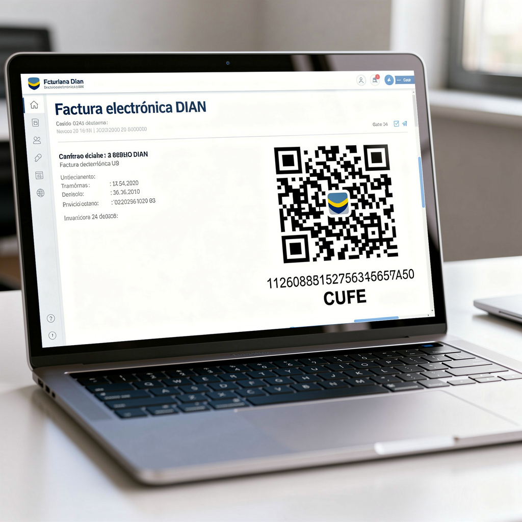Cufe Código Qr Facturación Colombia