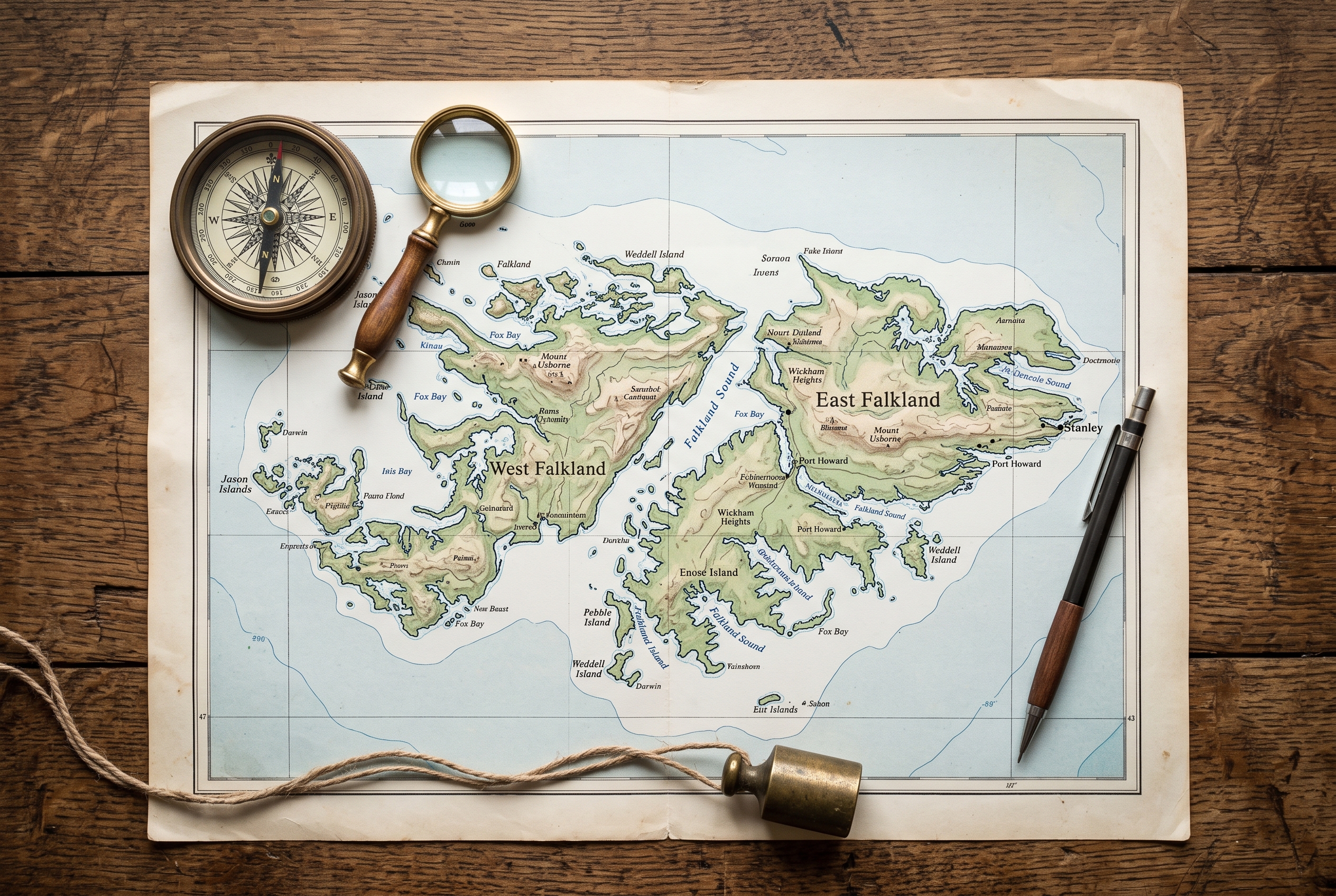 Mapa De Las Islas Malvinas Geopolítica Y Soberanía