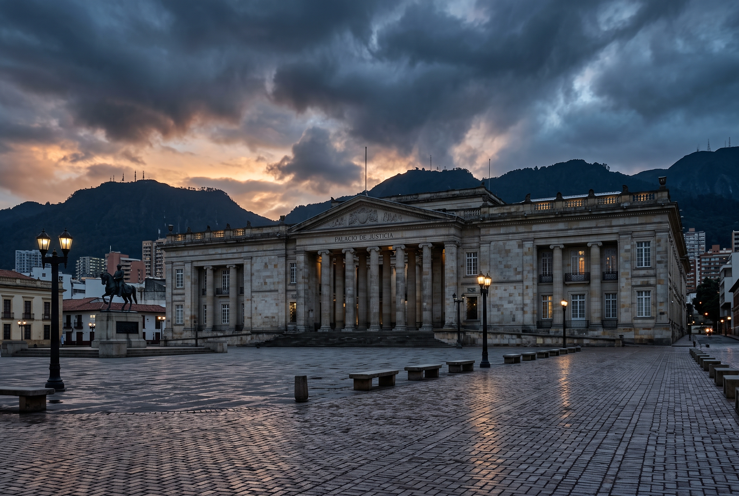 Palacio De Justicia De Colombia Sede De La Justicia Colombiana