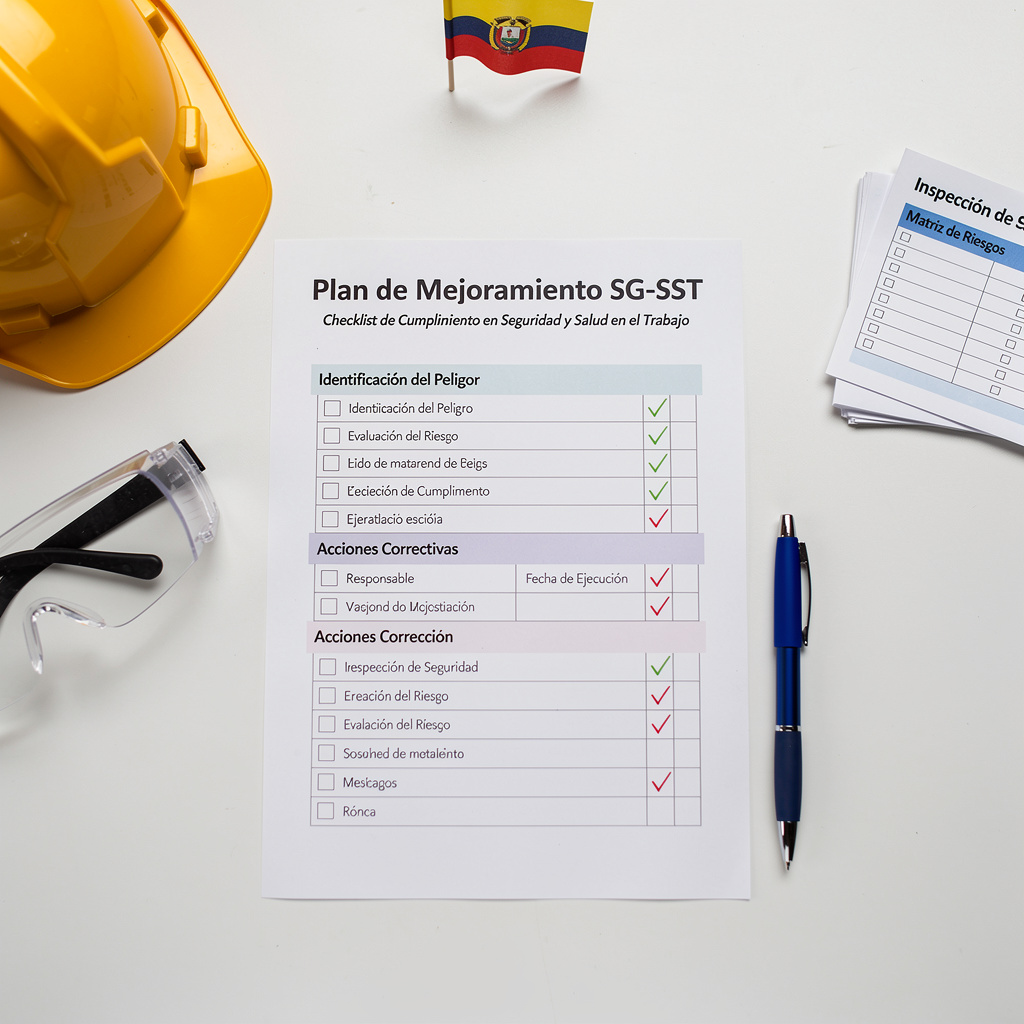 Plan De Mejoramiento Sg-sst 2025 Guía