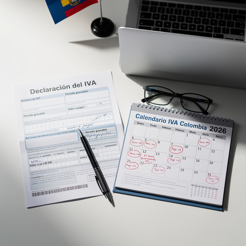 Plazos declarar IVA Colombia
