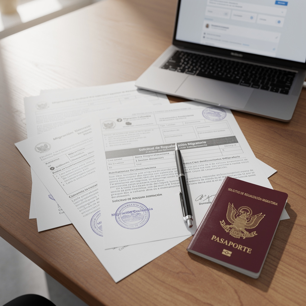 Regularizar situación migratoria Colombia