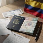 Visa americana colombianos requisitos costo 2026