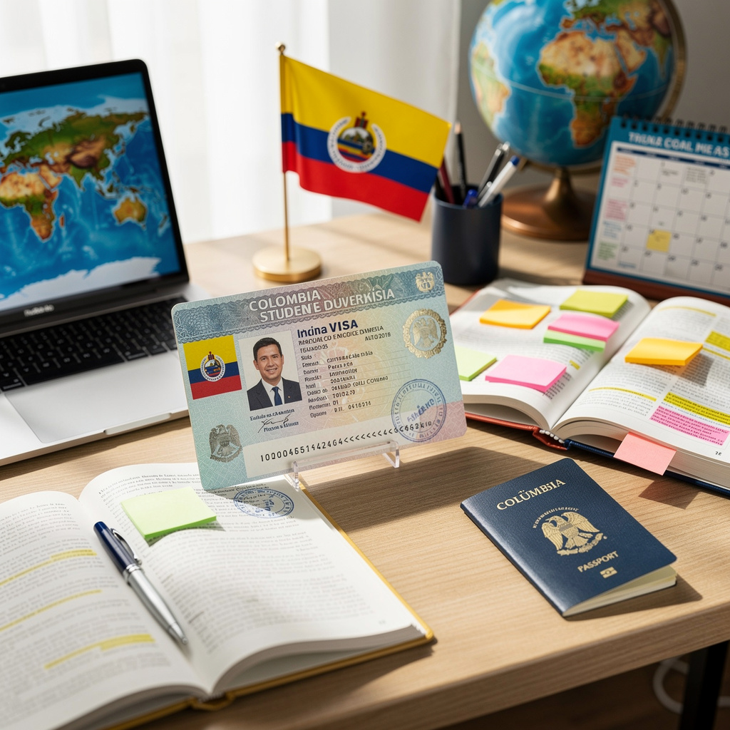 Visa estudiante Colombia