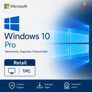 Licencia Windows 10 Pro Colombia