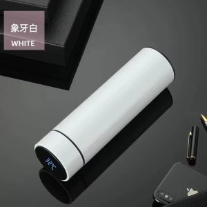 Termo Inteligente de Acero Inoxidable con Pantalla LED de Temperatura (Smart LED Temperature Display Vacuum Flask)