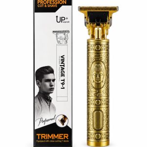 Máquina Patillera y Barbera Profesional Vintage T9-1 con Cuchilla en T (Vintage T9-1 Professional Hair Trimmer)