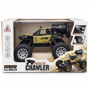 Carro Control Remoto Rock Crawler Todoterreno de Metal Die-Cast (Remote Control Rock Crawler Off-Road Truck)