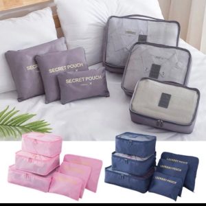 Bolsas Viajeras x 6 Piezas