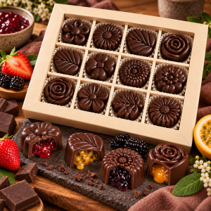 Caja Bombones de Chocolate Rellenos