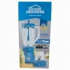 Box for Home Elements Multi-power Blender (2-liter Capacity), Blue and White, 500 Watts, with Blender Jar Shown on Packaging.